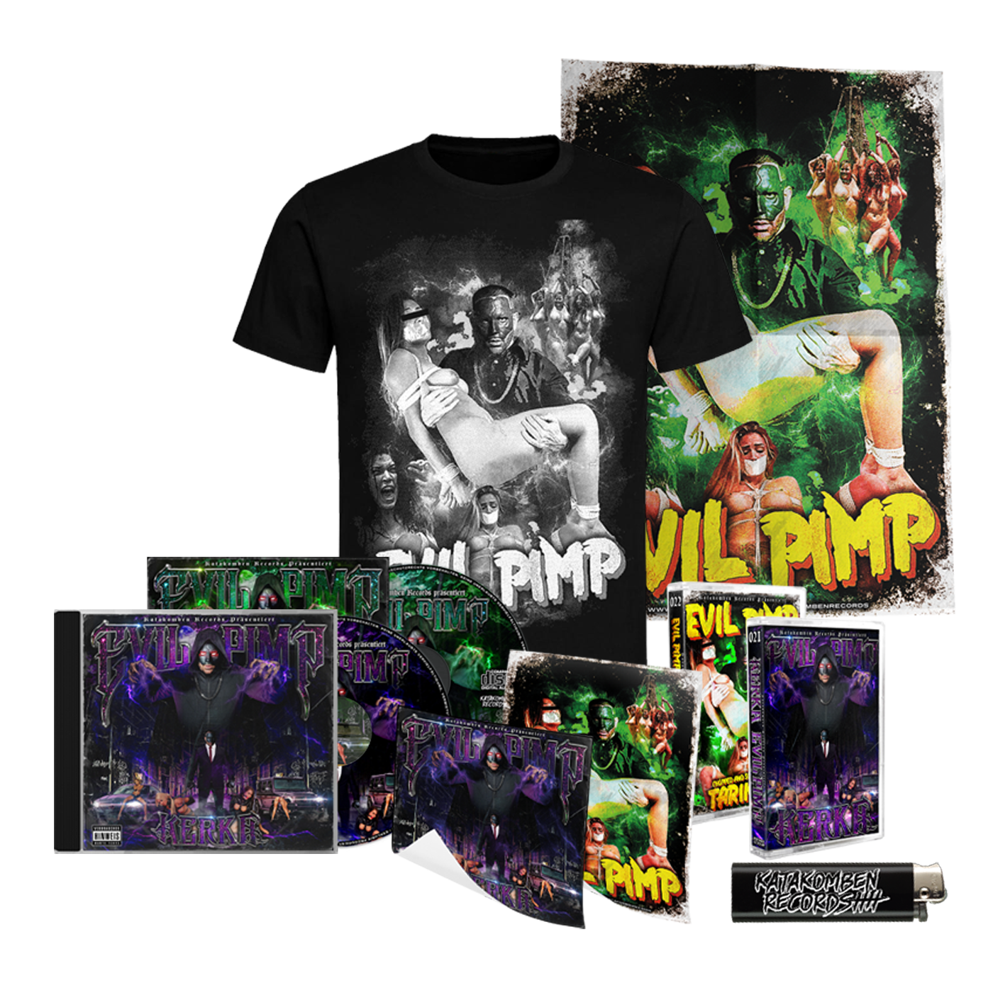 Bild von KERKA - EVIL PIMP | LEAN GREEN BOX